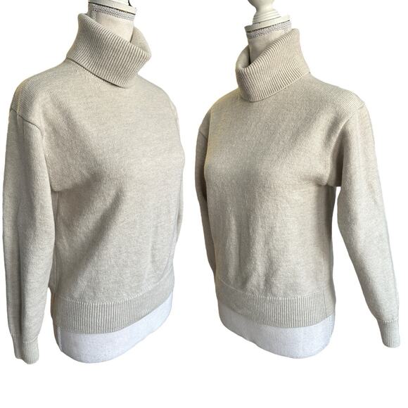 Aritzia Wilfred Free Turtleneck Sweater Pullover Merino Wool Women’s XS Knit - Picture 2 of 7